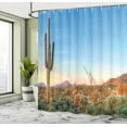 thumbnail image 4 of Vintage Stall Shower Curtain, Retro Cinema Movie Vintage Paper Texture Hollywood Stars Theme Image Print, Fabric Bathroom Decor Set with Hooks, Brown Ecru Grey, 4 of 4