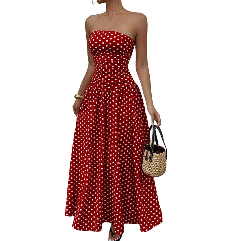 red tube dress near me VVT3693