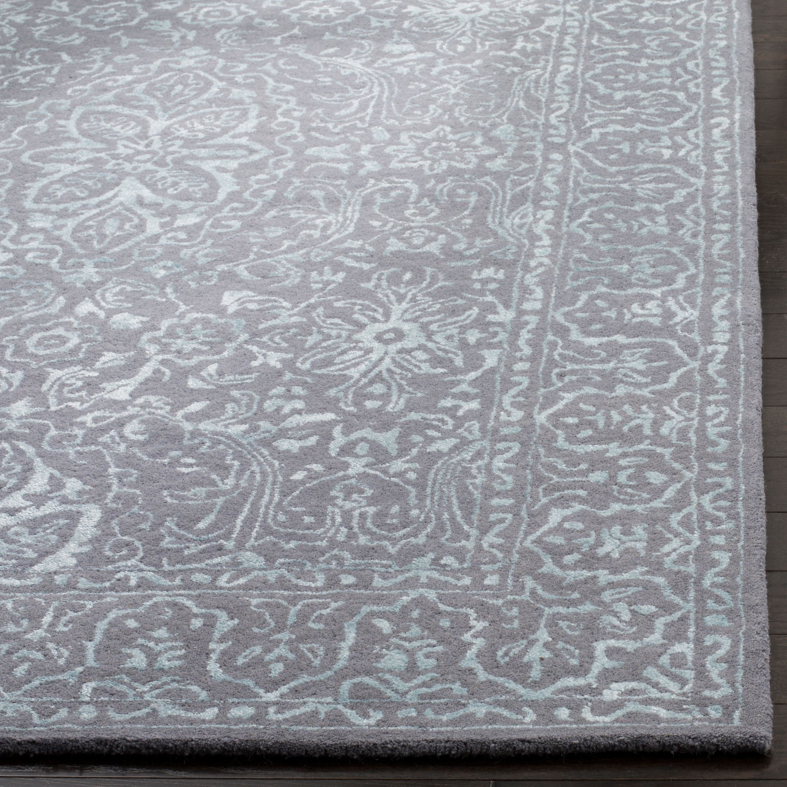 SAFAVIEH Glamour Kalisha Oriental Area Rug, Opal/Grey, 2' x 3'