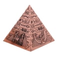 thumbnail image 4 of 1 pieza de estatuas de pirámides de metal del antiguo Egipto, figuras coleccionables para el hogar Cobre, 4 of 7