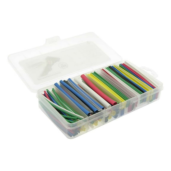 ACCL Heat Shrink Tube Kit, Assorted Color (196pcs ), 1 Pack