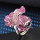 thumbnail image 3 of Minnieouse Anillo de mujer, cristal de diamantes de imitación, pez, cumpleaños, vacaciones, playa, cita, viaje, joyería personalizada Ropa, zapatos y accesorios Miscelánea Plata talla 7, 3 of 6