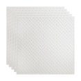 thumbnail image 1 of FASÄDE Diamond Plate Decorative Vinyl 2ft x 2ft Lay in Ceiling Panel in Matte White (5 Pack), 1 of 5