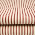 thumbnail image 3 of Roc-Lon 44/45 100% Cotton Woven Stripe Ticking Red, Cut By Yard, 3 of 7