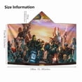 thumbnail image 3 of World of Warcraft Hooded Kids Beach Towels Toddler Microfiber Bath Hat Swim Cover-ups Poncho Absorbent Pool Wrap, 3 of 7