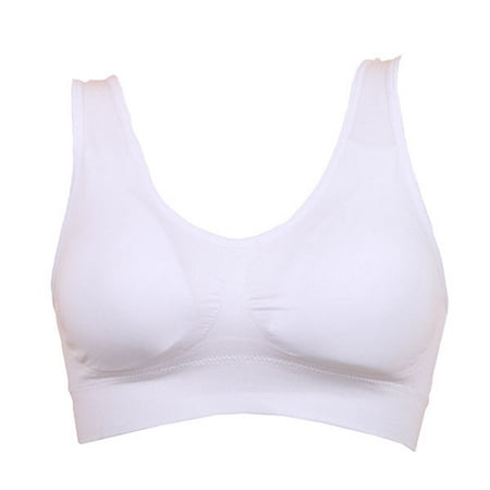 Women Seamless Bra Fitness Yogi Vest Underwear Padded Crop Tops Underwear No Wire-rim Bras