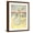 Brown Frame, variant on Art.com Sprig of Flowering Almond Blossom in a Glass, 1888 Giclee Print by Vincent van Gogh, 24" x 32"