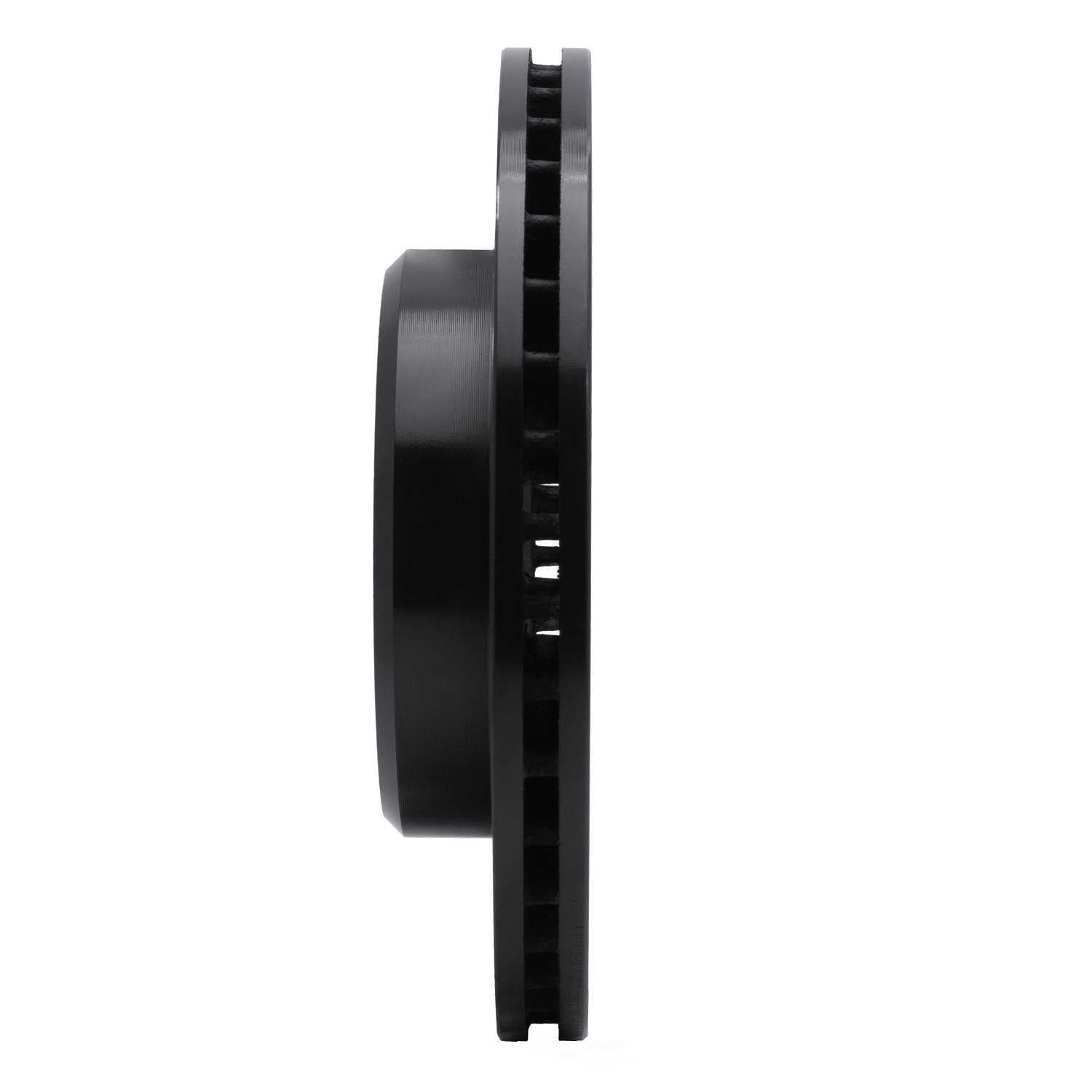Dynamic Friction Company 633-76110R DFC Brake Rotor - Drilled And Slotted - Black