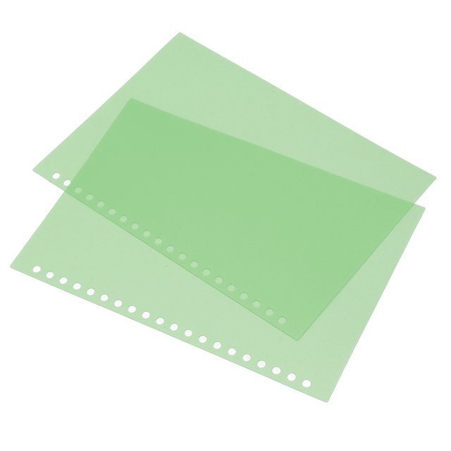 Paper Cover Paper Protector 50Pcs Sheet Protector Paper Binding Cover Matte A5 20 Holes PP Plastic For Presentation