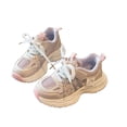 thumbnail image 5 of Willtoo Kids Fashion Chunky Sneakers Lightweight Breathable Mesh Shoes Toddler Walking shoes with Hook & Loop and Lace Up Running Shoes Athletic Sports Shoes for Boys Girls, 5 of 5