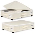 thumbnail image 1 of Organizador de almacenamiento bajo la cama Vincona, 2 unidades, beige, 78 x 40 x 18 cm, 1 of 8