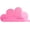 Pink, variant on Floating Cloud Shelves for Wall, Small Cute Wavy Floating Shelves for Books Plants, Wall-Mounted Cloud Floating Shelves for Bathroom Living Room Bedroom Corner, Easy Installation (White)