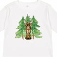 thumbnail image 4 of Inktastic Alaska Moose and Trees Boys or Girls Long Sleeve Toddler T-Shirt, 4 of 5