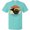 Scuba Blue, variant on Inktastic French Horn Retro Music Sunset T-Shirt