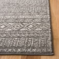 thumbnail image 3 of SAFAVIEH Tulum Britton Oriental Area Rug, Dark Grey/Ivory, 5'3" x 7'6", 3 of 7