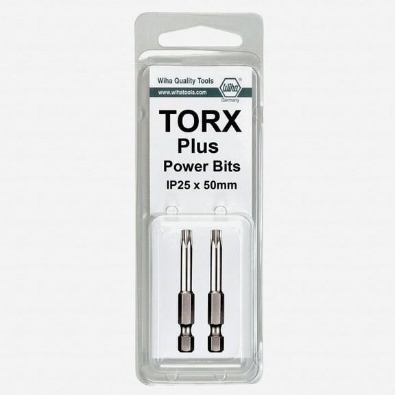 Wiha 74668 IP27 x 50mm Torx Plus Power Bit (2 Pack)