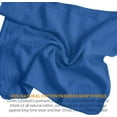 thumbnail image 6 of GREEN LIFESTYLE Blue Shop Towels 12x14, 150 Pack, 100% Cotton Super Absorbent & Durable Shop Rags, Reusable Shop Rags Bulk, Multipurpose Cleaning Towels for Automobiles, Industries, Garage and Home, 6 of 7