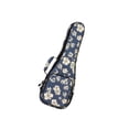 thumbnail image 1 of facefd Ukelele Carrying Case Nylon for Soprano Concert Tenor Thick Padded 23inch Blue, 1 of 9
