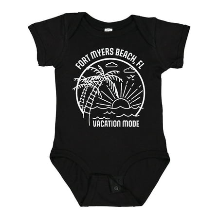 

Inktastic Summer Vacation Mode Fort Myers Beach Florida Gift Baby Boy or Baby Girl Bodysuit