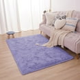 thumbnail image 4 of Softlife Super Soft Rug For Living Room Fluffy Rugs For Dorm Room Cute Plush carpet For Bedroom,3' x 5',Lavender, 4 of 7