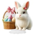 thumbnail image 2 of Bunny Easter Basket Eggs House Sheep 2D Flat Acrylic Easter Ornaments for Desk Standing Ornaments for Easter Decorations Easter Table Decor Easter Ornaments Easter Decor Spring Decorations for Home B, 2 of 9