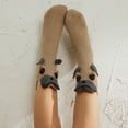 thumbnail image 4 of Sunloudy Family Fall Winter Funny Socks, Cartoon Animal Style Patchwork Non-Slip Floor Socks for Adult Kids, 4 of 9