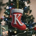 thumbnail image 4 of hengsof 26-Letter Acrylic Christmas Stocking-Style Ornaments Hanging Decor for Tree Branches Holiday Gifts Home Festive Accents Perfect for Christmas, 4 of 4