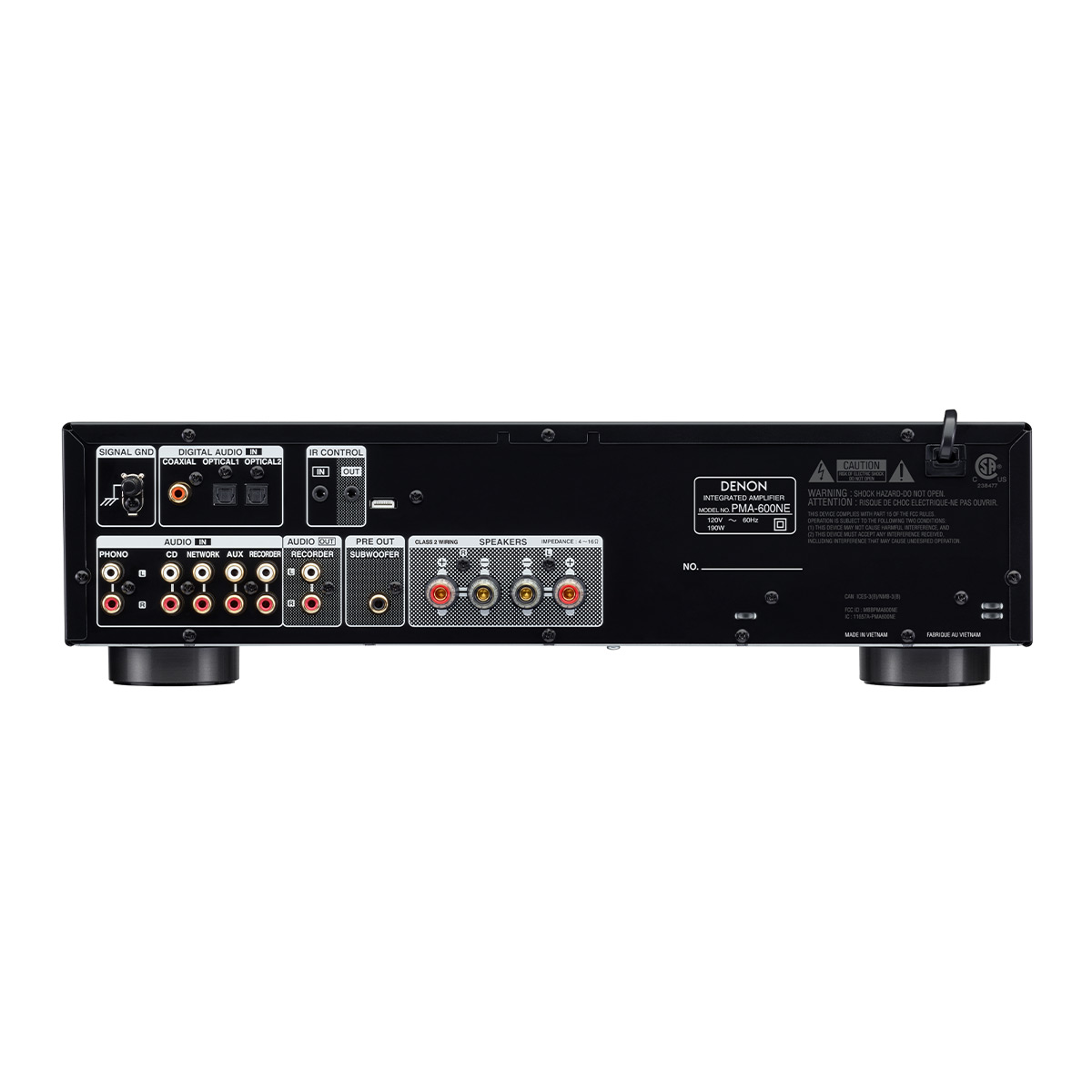 Denon PMA-600NE 2 Channel 70W Integrated Amplifier with Bluetooth - image 2 of 6