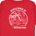 thumbnail image 4 of Inktastic Summer Vacation Mode Myrtle Beach South Carolina Boys or Girls Long Sleeve Toddler T-Shirt, 4 of 5