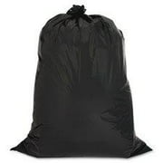 Angle View: heavy-duty trash bags,2.5 mil,42 gallon,33"x48",20/pk,black, sold as 1 box, 20 each per box