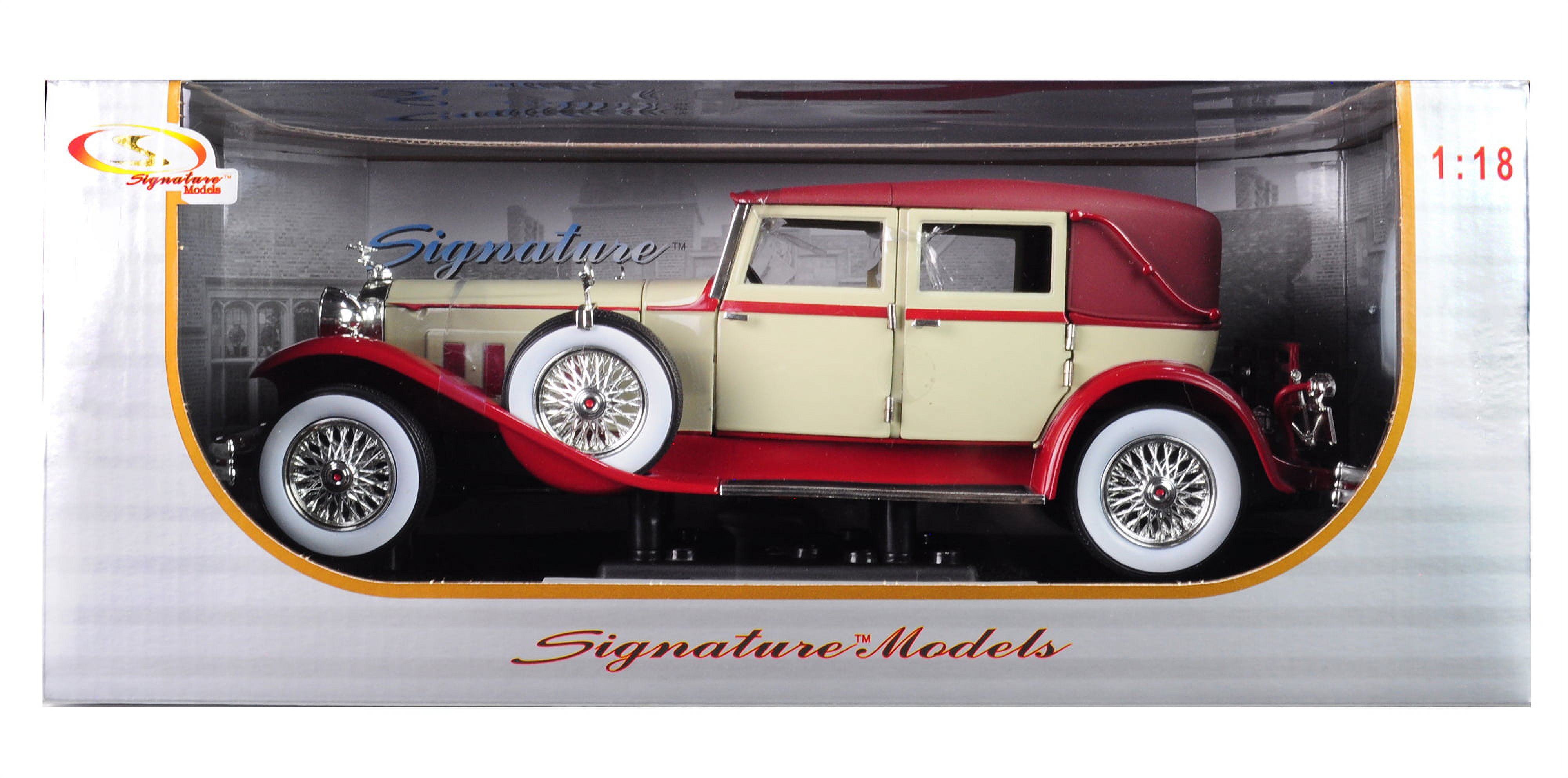 1930 Packard LeBaron Cream and Red 1/18 Diecast Model Car by