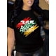 thumbnail image 1 of Juneteenth&Black History Print Crew Neck T-shirt, Four seasons casual short-sleeved round neck T-shirt, Women'S Clothing, 1 of 7
