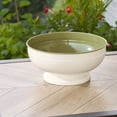 thumbnail image 4 of Better Homes & Gardens 2-Tone Steel Footed Bowl - Green, 4 of 7
