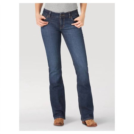 Wrangler Women's Mid Rise Retro Mae Bootcut Jean