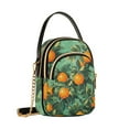 thumbnail image 7 of FORMRS Crossbody Bag for Women Shoulder Cell Phone Purse with Zipper, Orange Tree Pattern, 7 of 7