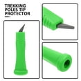 thumbnail image 4 of MERRYHAPY Trekking Pole Tip Protector Rubber Feet Non Slip Hiking Stick Cover Light Green, 4 of 6