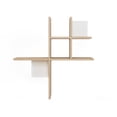 thumbnail image 3 of MinimaDecor Balance Wall Shelf for Wall Storage, 29", Floating Wall Mount Shelves, Wood, Oak, 3 of 6