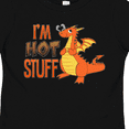 thumbnail image 4 of Inktastic I'm Hot Stuff- cute dragon Boys or Girls Toddler T-Shirt, 4 of 5