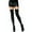Black, variant on Medium Opaque Pantyhose Stockings (Women's) 1 Pack