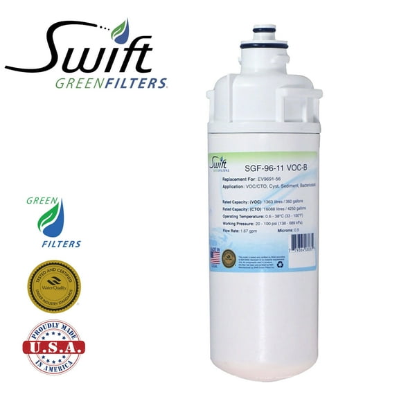 Swift Green Filters SGF-96-11 VOC-B Replacement for Everpure EV9691-56 Commercial Water Filters (Pack of 3)