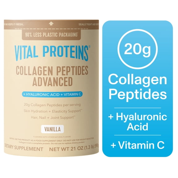 Vital Proteins Advanced Collagen Peptides Vanilla, 20oz