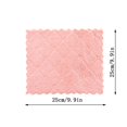 thumbnail image 3 of ReTeiv 10PCS Absorbent Clean Cloth Wiping Rag Dish Towel Home Kitchen Sink Wipe Corals 9.9in*9.9in, 3 of 9