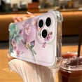 thumbnail image 3 of Flower And Bird Popular Pattern Acrylic Four-corner Drop-resistant Mobile Phone Case Is Suitable For Iphone14ProMax/14Plus/14Pro/14,iphone13ProMax/13Pro/13/13MINI,iphone12ProMax/12Pro/12,iphone11ProMa, 3 of 4