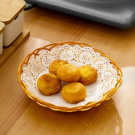 KTFgvq Printed Food Packaging Paper Oil Resistant Parchment Liners for Pastries Cakes Sandwiches Baking White