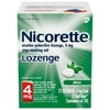 Nicorette Nicotine Lozenges, Stop Smoking Aids, 4 Mg, Mint, 72 Count