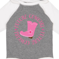 thumbnail image 4 of Inktastic Future Cowgirl Girls Girls Long Sleeve Baby Bodysuit, 4 of 5