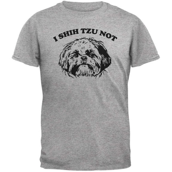 Old Glory Mens I Shih Tzu Not Short Sleeve Graphic T Shirt
