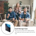 thumbnail image 3 of HONITANO 10Pcs Compact Black Game Card Holder Case Sturdy PP Material for Game Disc Storage, 3 of 8