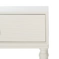 thumbnail image 6 of SAFAVIEH Aliyah Solid 2 Drawer Console Table, White, 6 of 7