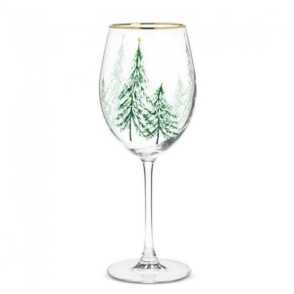 MDR Trading Inc. AB-27-BAVARIA-GOB_Q01 Winter Trees Stemmed Goblet